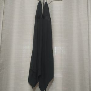 Black Junior Girls Halter Dress